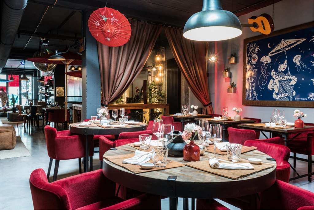 Staytion Urban City Hotel Mannheim Restoran gambar
